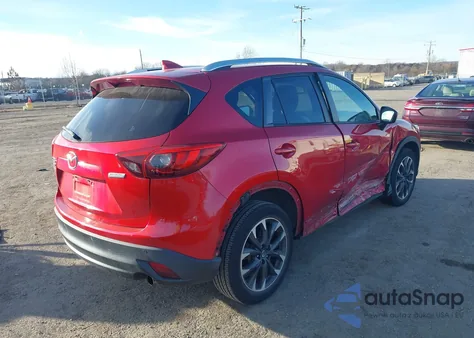 2016 Mazda Cx-5 Grand Touring из США, поврежденный, VIN JM3KE4DYXG0861219
